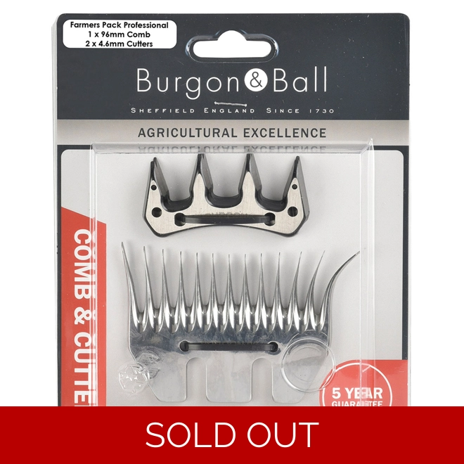 product Image for Burgon & Ball Farmer Pack Comb & Cutters Professional